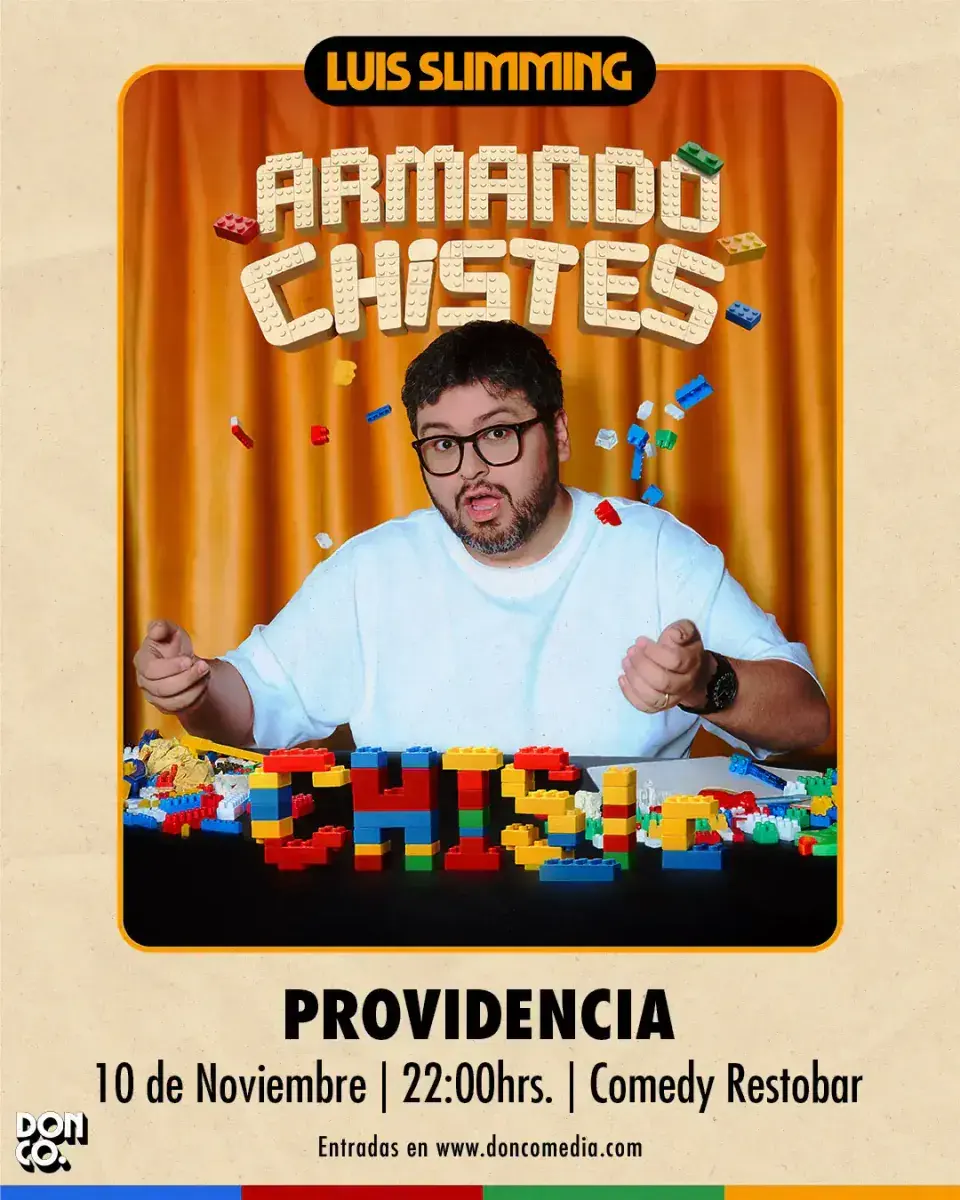 LUIS SLIMMING 10 DE NOVIEMBRE 22:00 HRS. COMEDY RESTOBAR