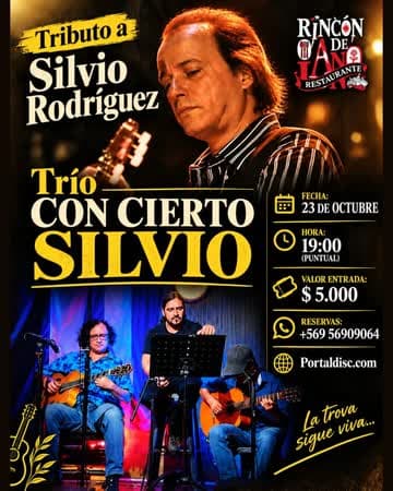 TRÍO CONCIERTO: TRIBUTO A SILVIO EN EL RINCÓN DE JANO