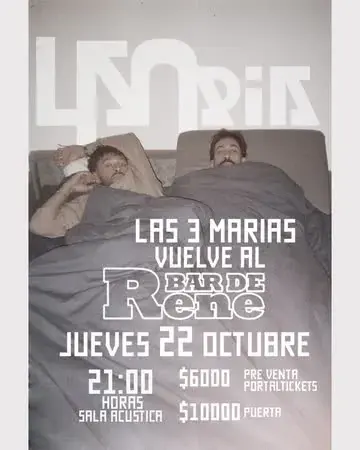 LAS 3 MARÍAS VUELVEN AL BAR DE RENÉ
