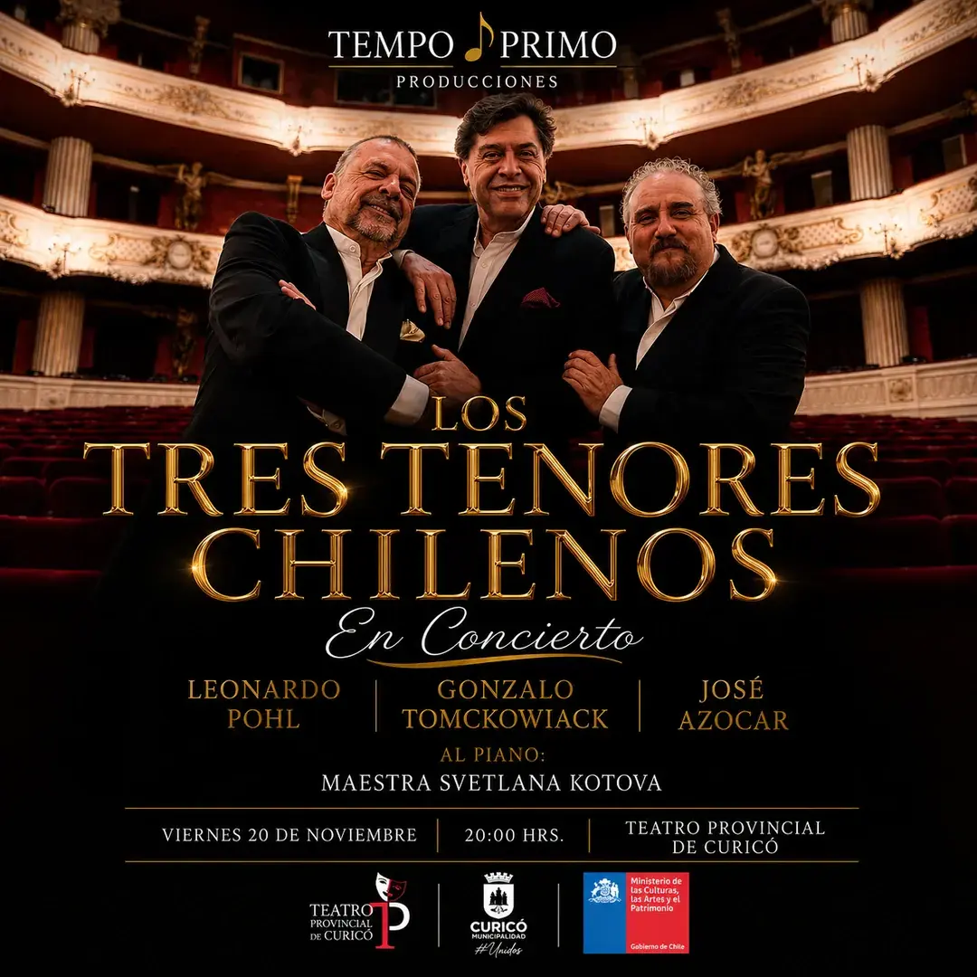 Los Tres Tenores Chilenos - en Concierto