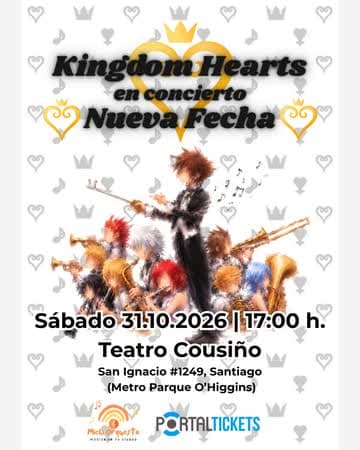 KINGDOM HEARTS EN CONCIERTO EN TEATRO COUSIÑO (agotado)