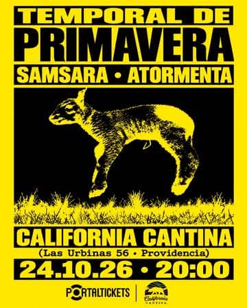 SAMSARA + ATORMENTA EN CALIFORNIA CANTINA