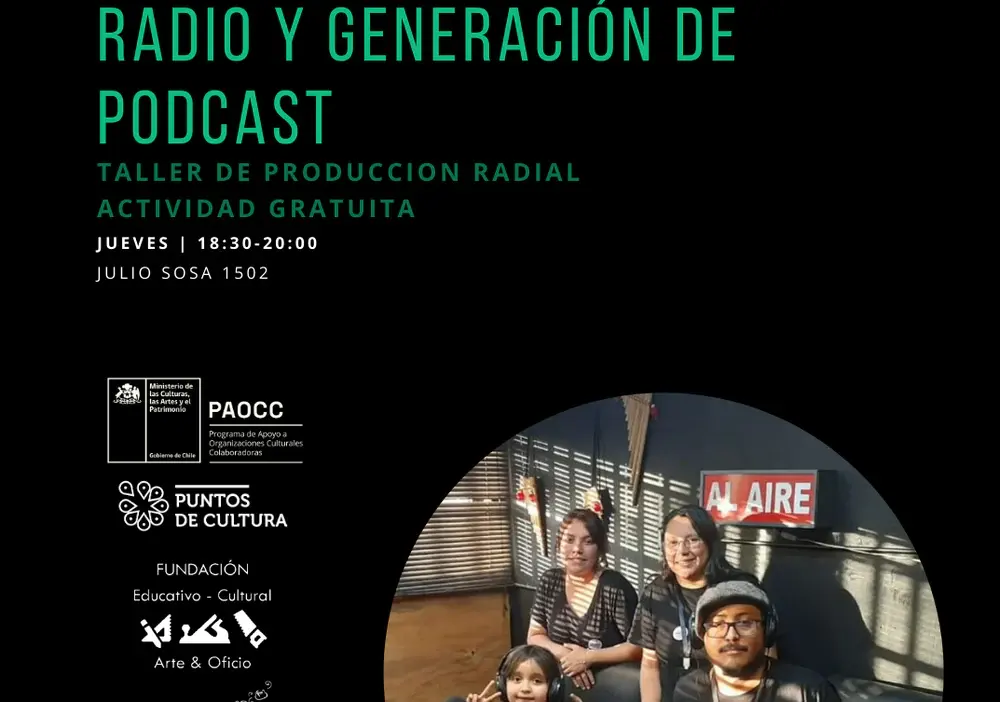 Taller de radio y generación de Podcasts