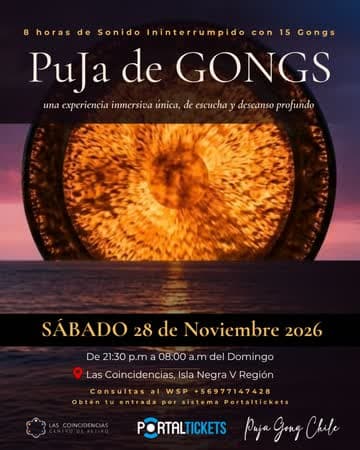 PUJA DE GONGS EN LAS COINCIDENCIAS, EL QUISCO