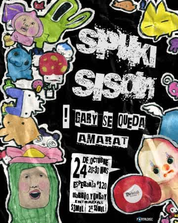 SPUKI SISON: GARY SE QUEDA + AMARAT EN DARKOLICS