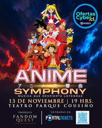 ANIME SYMPHONY EN TEATRO PARQUE COUSIÑO