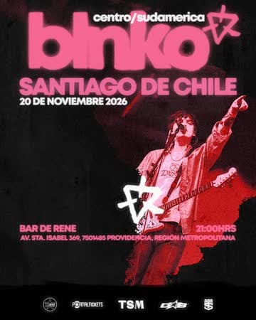 BLNKO + FONOSIDA EN SANTAIGO DE CHILE