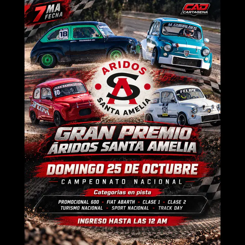 CAD CARTAGENA 2026 7° FECHA
