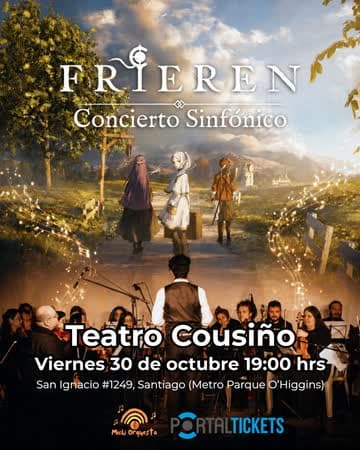 FRIEREN: CONCIERTO SINFÓNICO EN TEATRO COUSIÑO (agotado)