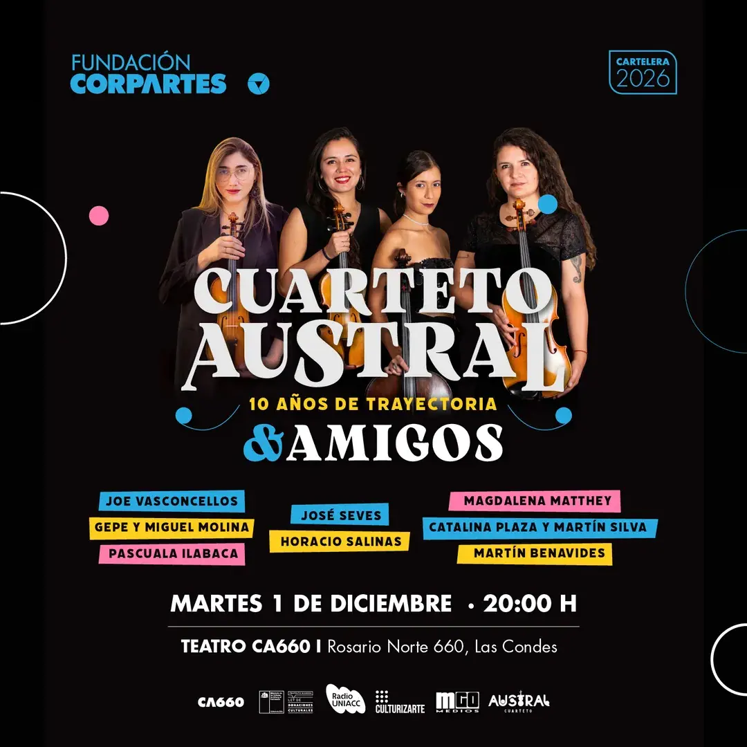 Concierto Cuarteto Austral y Amigos | CA660