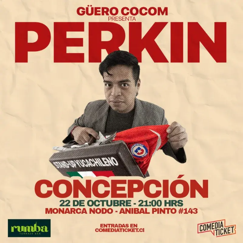 GÜERO COCOM STAND UP EN CONCEPCIÓN