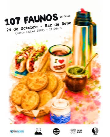 107 FAUNOS EN BAR DE RENÉ