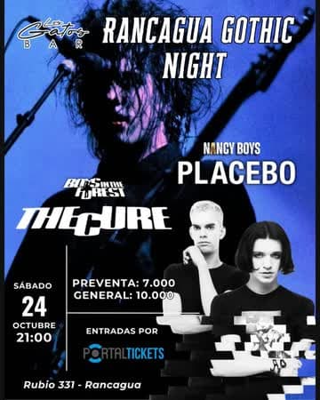 RANCAGUA GOTHIC NIGHT EN BAR LOS GATOS, RANCAGUA