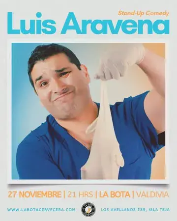 LUIS ARAVENA EN LA BOTA CERVECERA, VALDIVIA