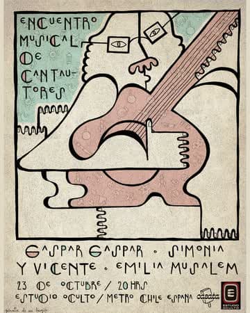ENCUENTRO DE CANTAUTORES EN ESTUDIO OCULTO