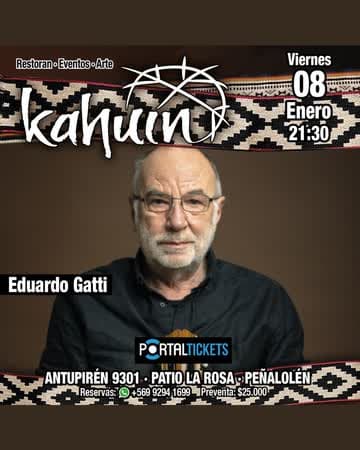 EDUARDO GATTI EN VIVO EN KAHUIN