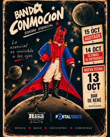 BANDA CONMOCIÓN: SONIDO ESENCIAL EN BAR DE RENÉ