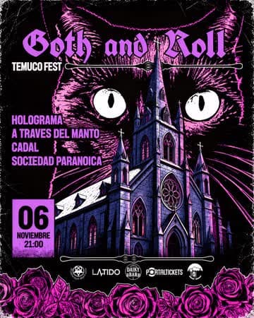 GOTH & ROLL TEMUCO FEST EN DAIKY BAR, TEMUCO