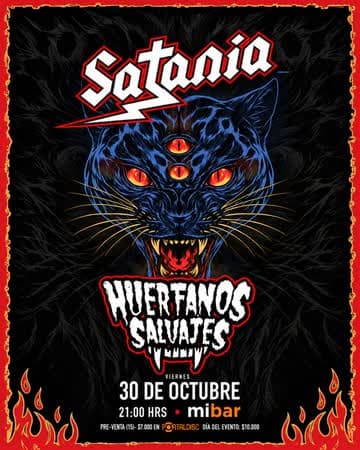 SATANIA + HUERFANOS SALVAJES EN MIBAR