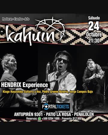 KAHUIN PRESENTA: HENDRIX EXPERIENCE