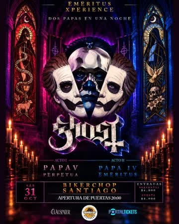 TRIBUTO A GHOST EN BIKER CHOP