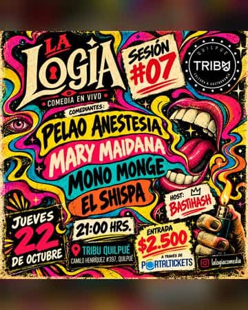 LA LOGIA COMEDIA EN VIVO SESIÓN 07 EN TRIBU, QUILPUÉ
