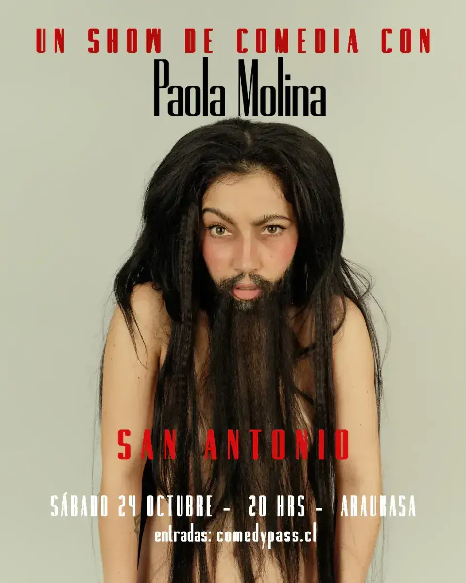 PAOLA MOLINA 24 OCTUBRE 20:00 HRS. ARAUKASA – SAN ANTONIO