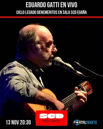 EDUARDO GATTI EN VIVO| CICLO LEGADO SCD: BENEMERITOS EN SALA SCD EGAÑA