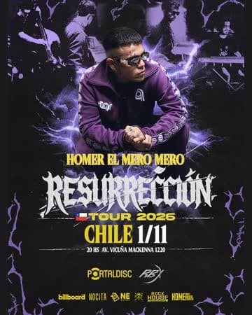 HOMER EL MERO MERO EN SANTIAGO DE CHILE (SALA RBX)